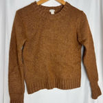 J.Crew Women's Brown Sweater wool long sleeve crew neck medium Photo 0