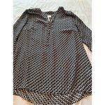 Laundry by Shelli Segal  Multicolored Patterned Top Blouse Woman’s Size Large Photo 2