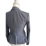 Banana Republic  Gray Pinstriped Blazer Jacket Size 2P Photo 6