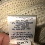 Old Navy angora blend fringed poncho Photo 3