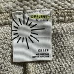 Aerie Offline by  snowday textured cream color jogger size XS Photo 9