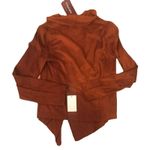 Vigoss  Faux Suede Wrap Jacket Size XS New‎ with Tags Photo 4