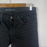 J Brand Black Low Rise Pencil Leg Torn Distressed Jett Jeans 28 Photo 4