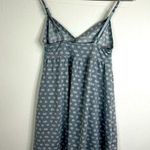 XOXO Gray Lace Trim Babydoll Nightie Sleep Dress Small Adjustable Straps Cute Photo 5