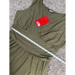 The North Face NWT Heartwood Dress V-Neck Sleeveless Faux Wrap Green XL Gorpcore Photo 5