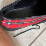 Current Mood Dolls Kill Riot Squad creepers mixed plaid color with black sz 7 Red Photo 4