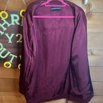 Ellen Tracy Vintage Cashmere Wool Button  80s Maxi Jacket Coat Plum Large Purple Photo 4