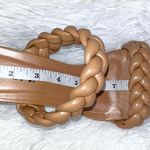 Soda  Found Camel Brown Braided Strap Heel Sandals 8.5 New NIB Photo 9