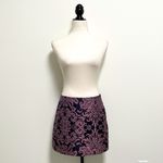 Forever 21 Damask Lined Short Skirt Medium EUC Photo 1