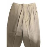 Charter Club NEW  Women's Wool Dress Pants Size 12P Large Petite Tan Khaki Lined Photo 4