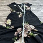 Maeve  by Anthropologie Womens Bergenia Cropped Jumpsuit 2 Black Pink Green White Photo 13