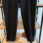 Banana Republic  Ponte Knit High-Rise Stretch Black Career Dress Pant Trouser, 14 Photo 2