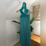 PatBO Halter Beach Mermaid Dress XS‎ Green Photo 4