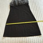 La Perla Black Sheer Lace Chemise Lingerie Slip Dress Sz M Medium Photo 1