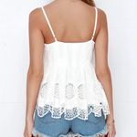 Dance & Marvel  | Lace White Top M Photo 1