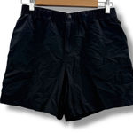 Columbia  Black High‎ Rise Cargo Hiking Shorts Sz M 6" Inseam Outdoor Adventure Photo 0