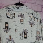 Soma  CHAMPAGNE BOTTLE ENJOY TOAST CELEBRATE NOVELTY PRINT PJ SHIRT TOP M Photo 8