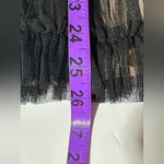 Apostrophe  tiered tulle black midi skirt size 8 Photo 6