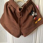 Disney  Brown Mickey Mouse Shorts Photo 1