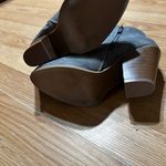 Dusty light blue Gray Ankle Booties with Zipper Detail ladies 6.5 Photo 8