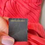 Cynthia Steffe  Red Sleeveless Criss Cross Swirl Textured Sheath Mini‎ Dress SZ 6 Photo 7