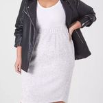 LIVI Heathered Gray Quilted Lounge Skirt Size 22W Photo 0