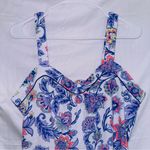 kim rogers  Y2K Floral Print Sleeveless Cami Tank Top size large Photo 1