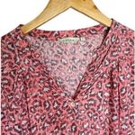Anthropologie TYLHO by Cheetah Print Longsleeve Shirt Dress Size Small Photo 2