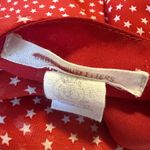 Urban Outfitters  Red Star‎ Print Tie-Front Blouse bell sleeves boho western Y2K Photo 2