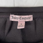 Juicy Couture  Sweatshirt Black with hot pink and rhinestones Women’s S Bling Photo 2