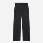 Everlane The Organic Wide-Leg Pant in Black Size 2 NWT Photo 2