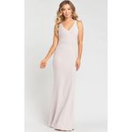 Show Me Your Mumu Bridesmaid Morgan V-Neck Maxi Dress Gown Wedding Size Small Photo 9