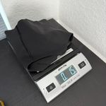 True&Co Black Scoop Neck Unpadded Full Coverage Bralette Women's Size Medium Photo 5