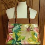 Patricia Nash  floral leather large bag Photo 5