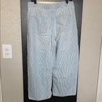 Gap Mid Rise UltraSoft Denim Stripe Easy Horseshoe Jeans Photo 2