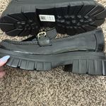 ASOS ‎ Design Masterpiece Chunky Loafer Black Patent Leather  Shoes Size 10 Photo 2