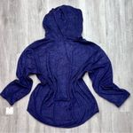 Rebellious One Navy Blue Plus Size Textured Hoodie 1X Photo 2