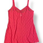 b.Tempt’d Red Lacey Sheer Mini Chemise Womens Size L‎ Sleepwear Size L Photo 0