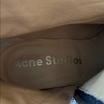 Acne Studios  Pistol washed worn in western zip up sides heel Ankle Boots 37​ Photo 5