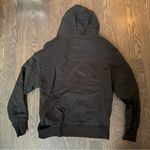 ZARA Japanese Black Cat Embroidered Hoodie Sweatshirt Photo 2