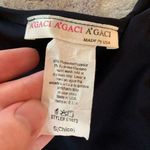 A'gaci Women's Embroidered Lace Sleeve Faux Wrap‎ V Photo 3