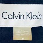 Calvin Klein  Black Bell Sleeve Open Front Blazer Jacket Size 8 Medium Photo 8