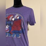 EUC The Muppets Purple and Red Gonzo I Do My Own Stunts Graphic Tee size small Photo 2
