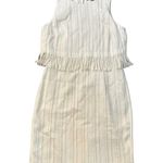 Karl Lagerfeld ivory & silver sleeveless dress size 8 Photo 12