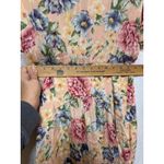 VTG Jane Singer Dress 10 Pink Floral Made in USA NEW Prairie Lace Collar Cottage Photo 7