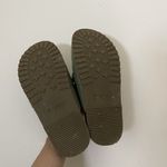 Vionic  Joyful Georgie Slip On Leather Chain Mule in Army Green Size 7 Photo 5