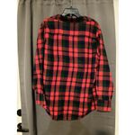 Northwest Territory Women's Large Flannel Shirt, Red Green Plaid, Plaid Shirt Photo 1