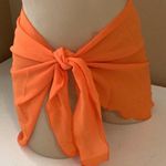 Recco Size M Brazilian Stripes & Flowers & Zuliana Orange Sarong New With Tags Yellow Size M Photo 2