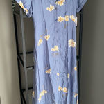 Volcom NWT Button Front Floral Maxi Dress Photo 0