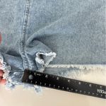 Happily Grey Denim Skort Skirt with Tie Detail Size 3/26 Blue Photo 9